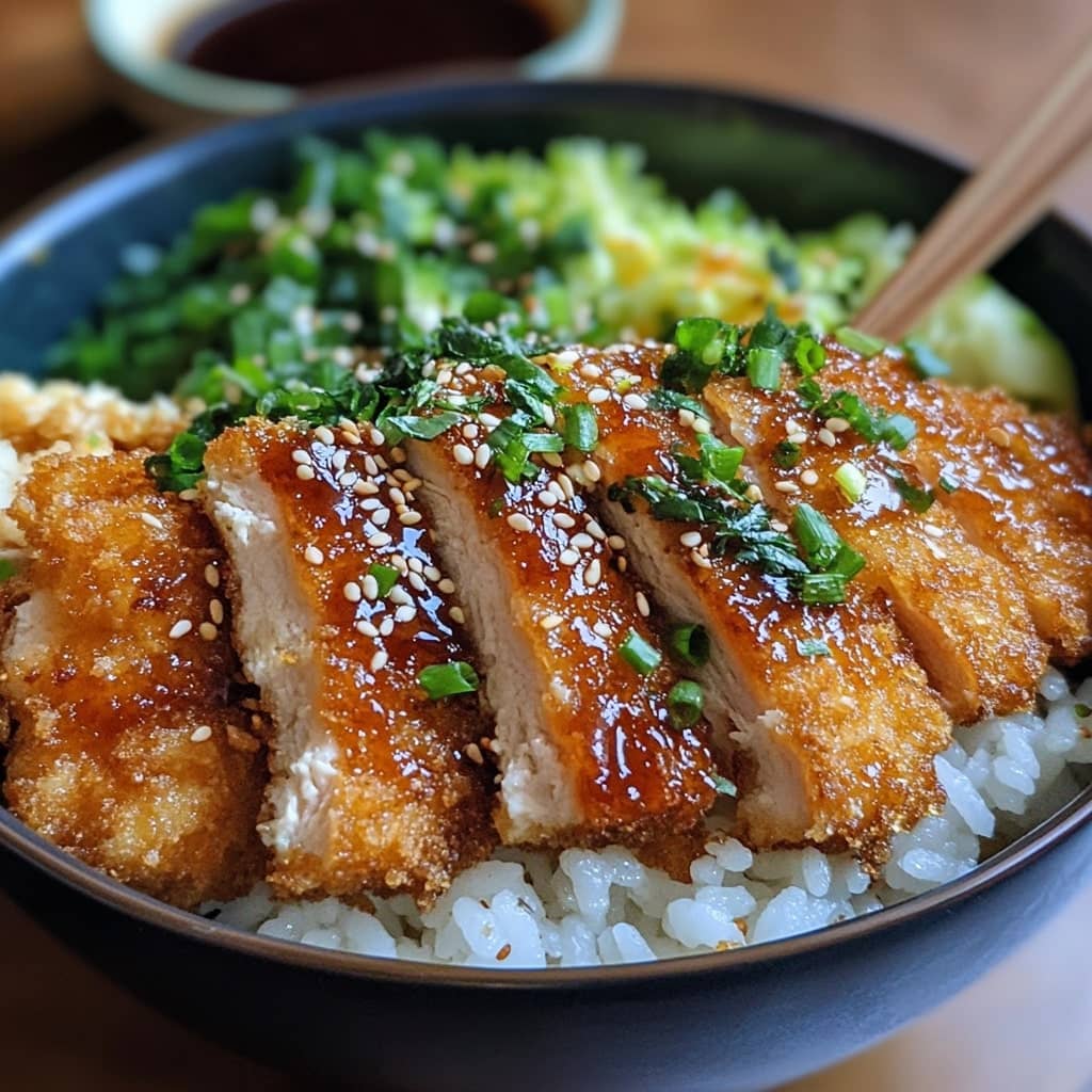 Chicken Katsu Bowls!