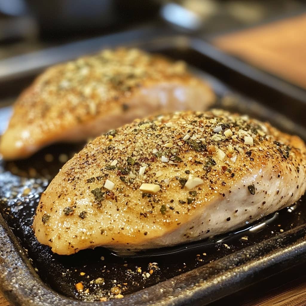 Chicken breasts seasoning