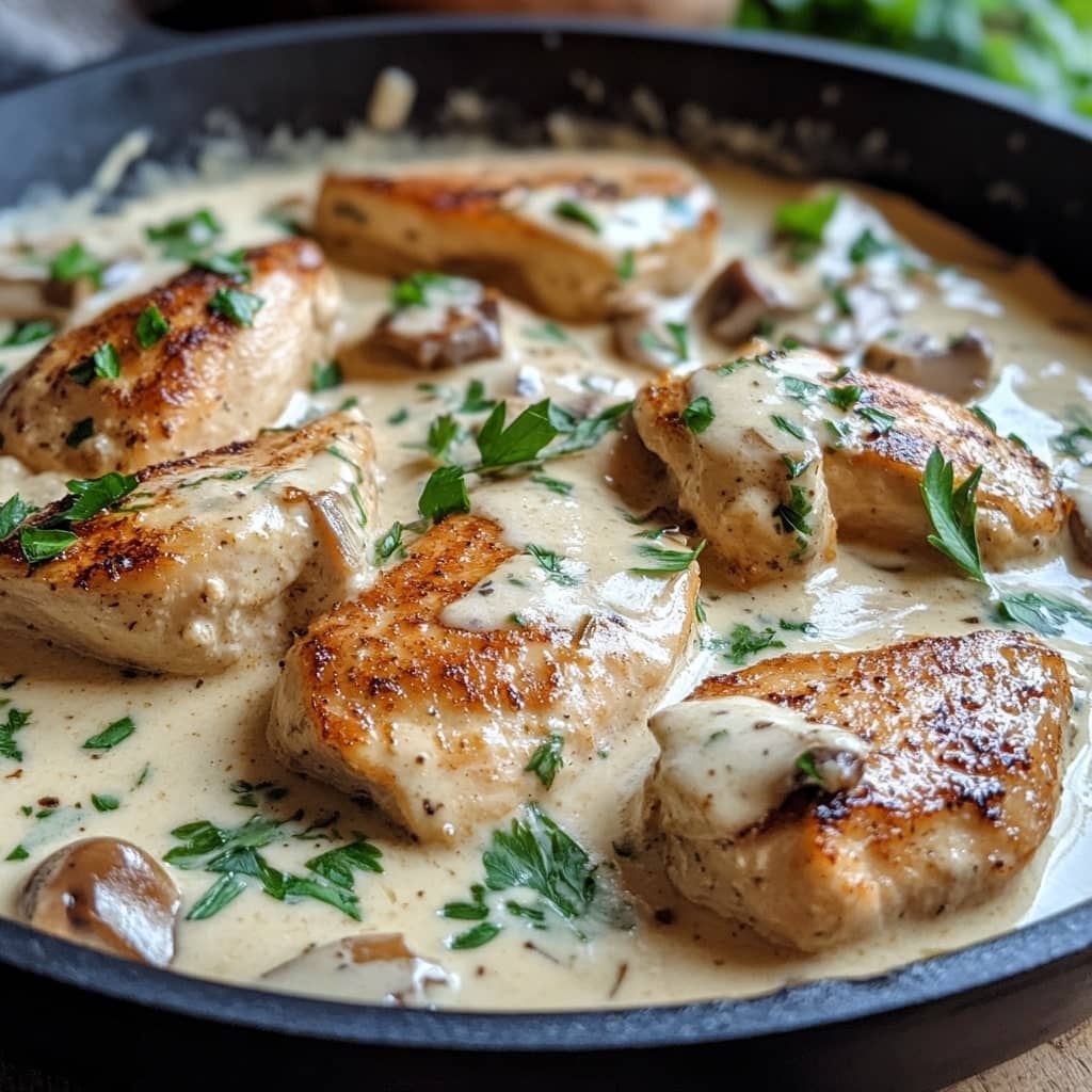 Healthy Low Calorie Creamy Chicken