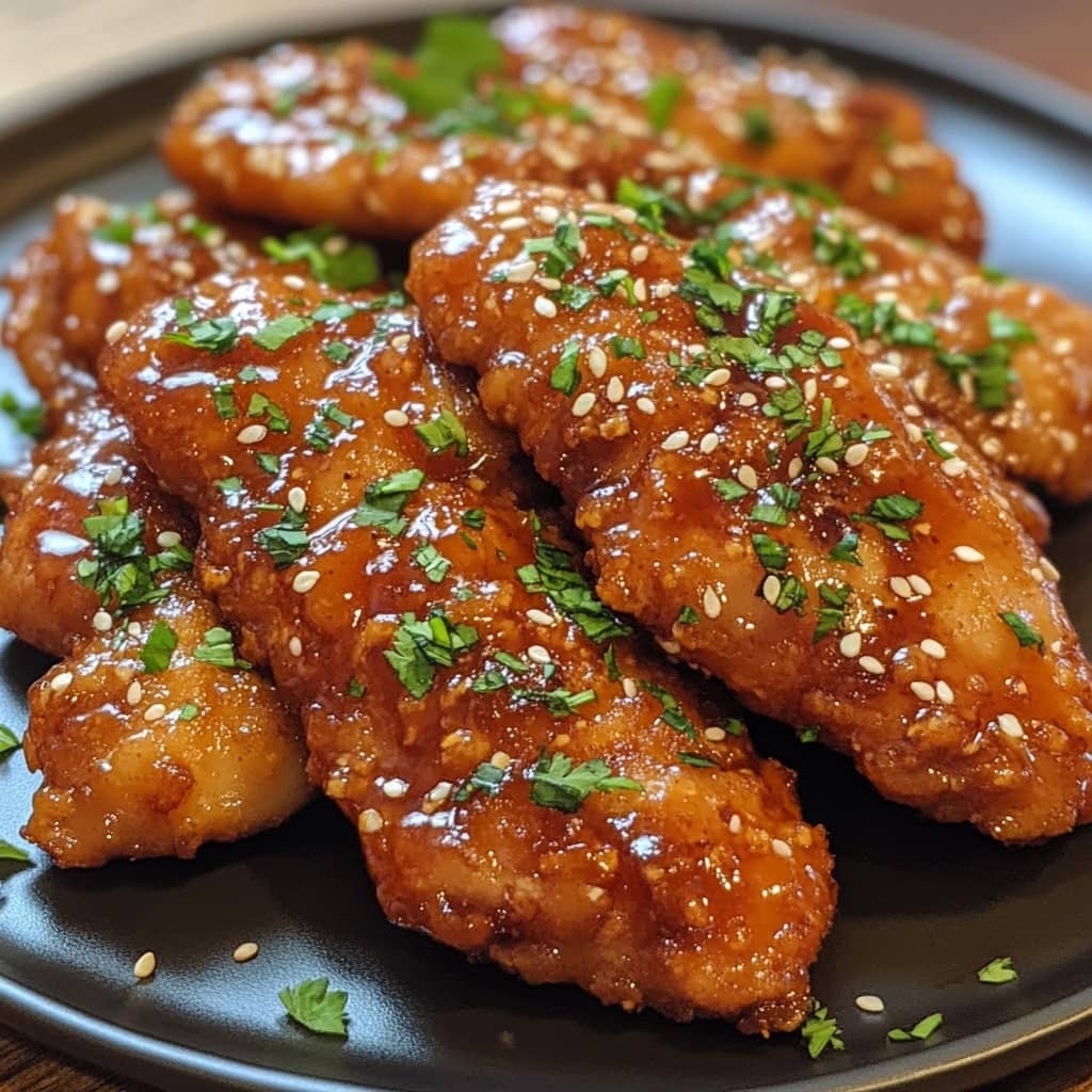 Honey Garlic Chicken Tenders