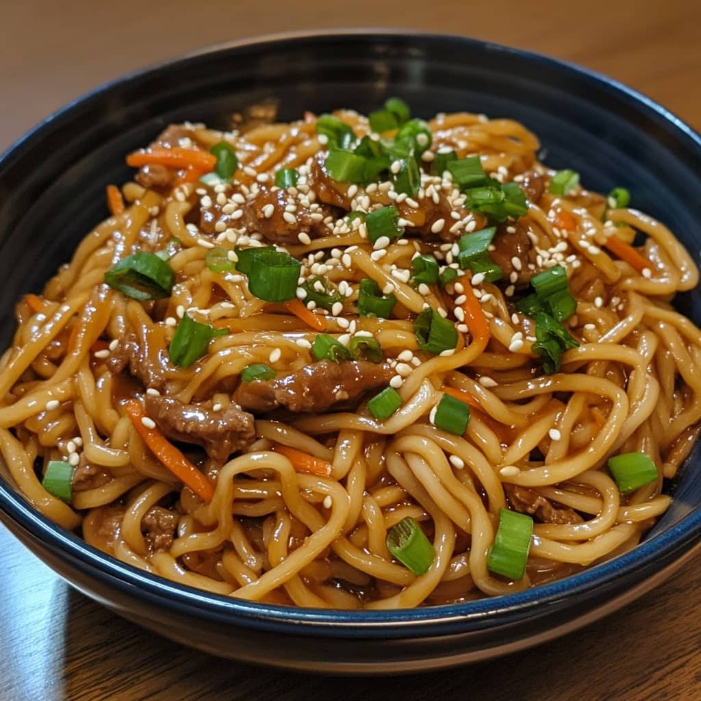 SOY SAUCE CHOW MEIN