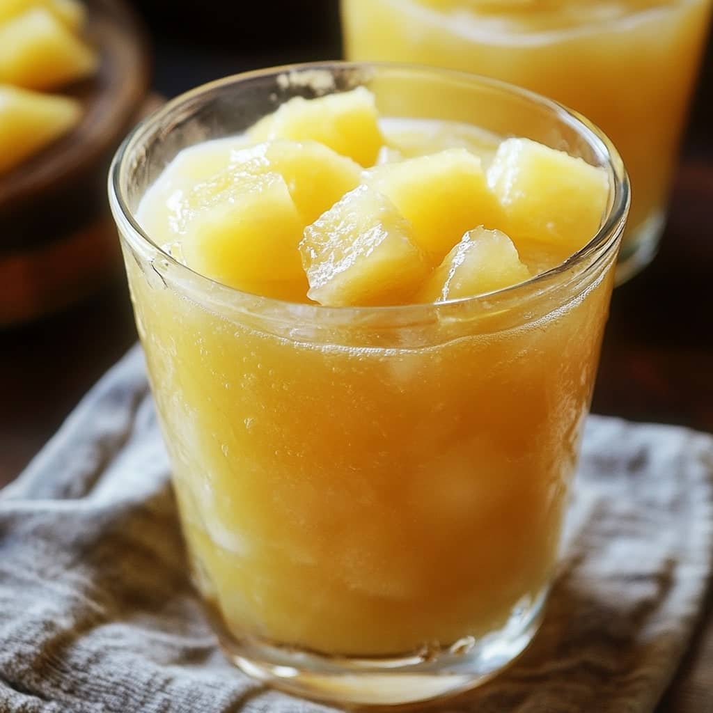 Two Ingredient Pineapple refresher