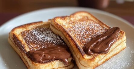 Air Fryer Magic: Nutella Toast