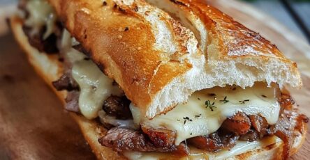 Bulgarian meat and cheese sandwiches