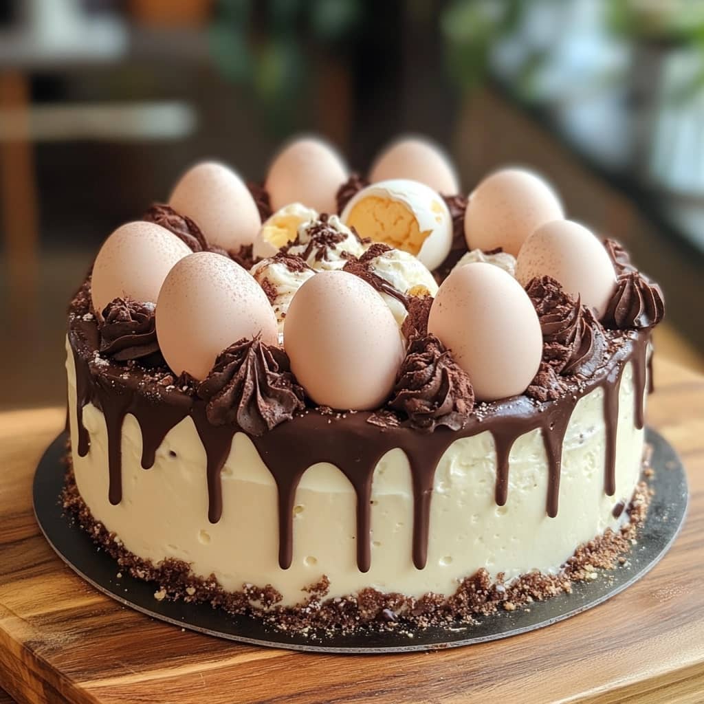 Milk egg cake