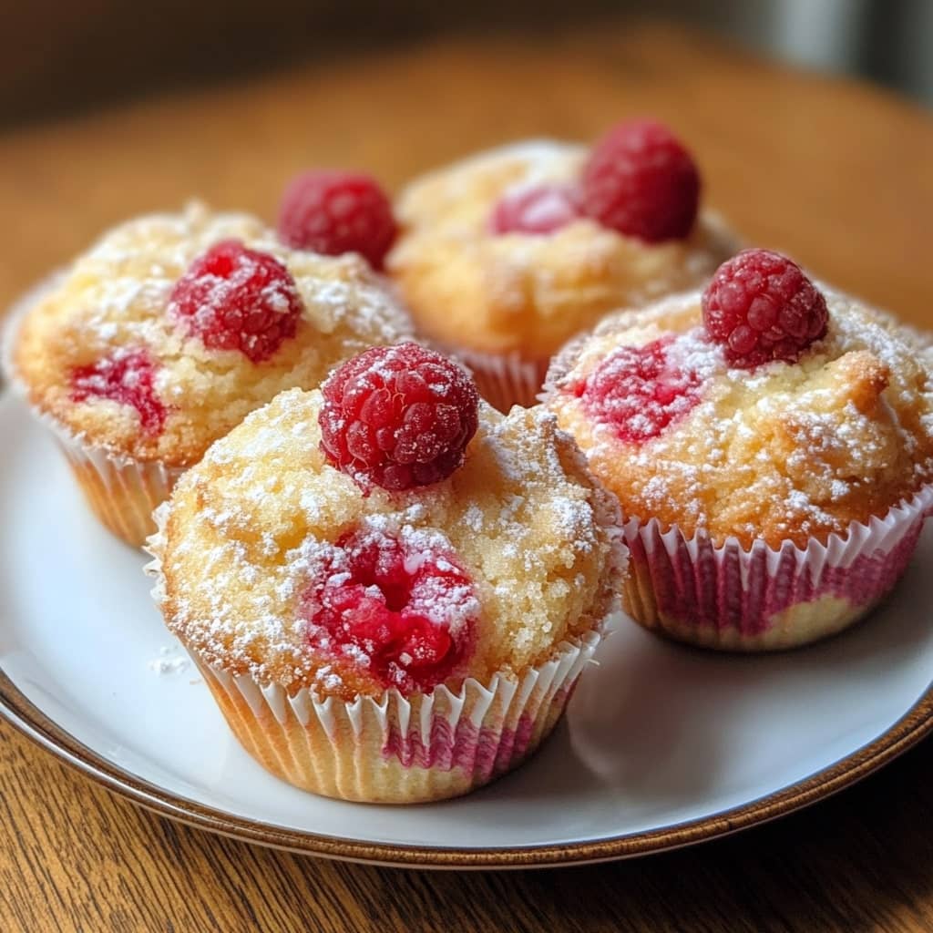 Raspberry Lemon Muffins
