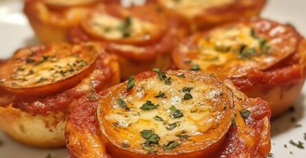 air Fryer Pizza Muffins