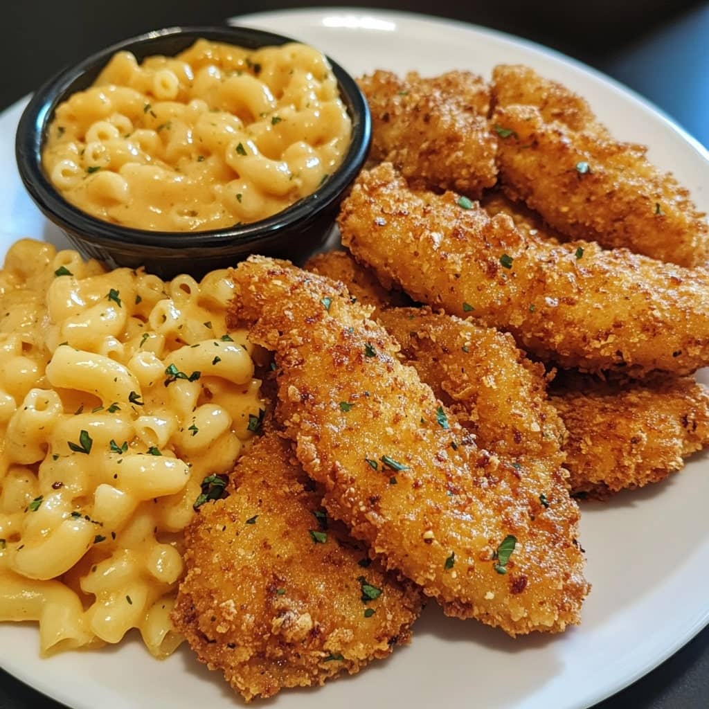 hot honey tenders and mac n cheese recipe