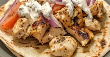 Authentic Greek Chicken Gyros Recipe