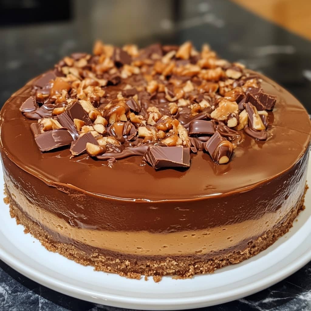 Chocolate Caramel Cheesecake
