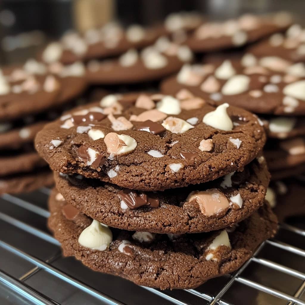 Chocolate Mint Cookies