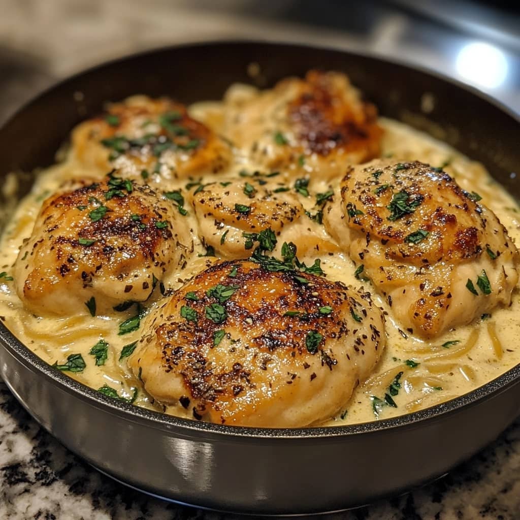 Creamy Garlic Chicken