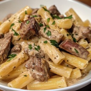 Creamy Steak Pasta