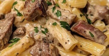 Creamy Steak Pasta