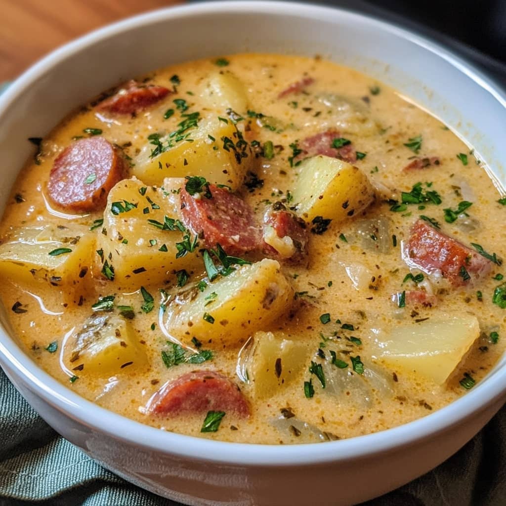 Kielbasa Potato Soup