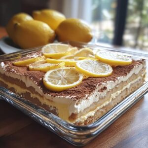 Lemon Tiramisu