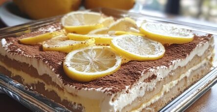 Lemon Tiramisu