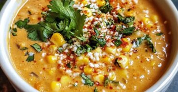 Mexican Street Corn Soup