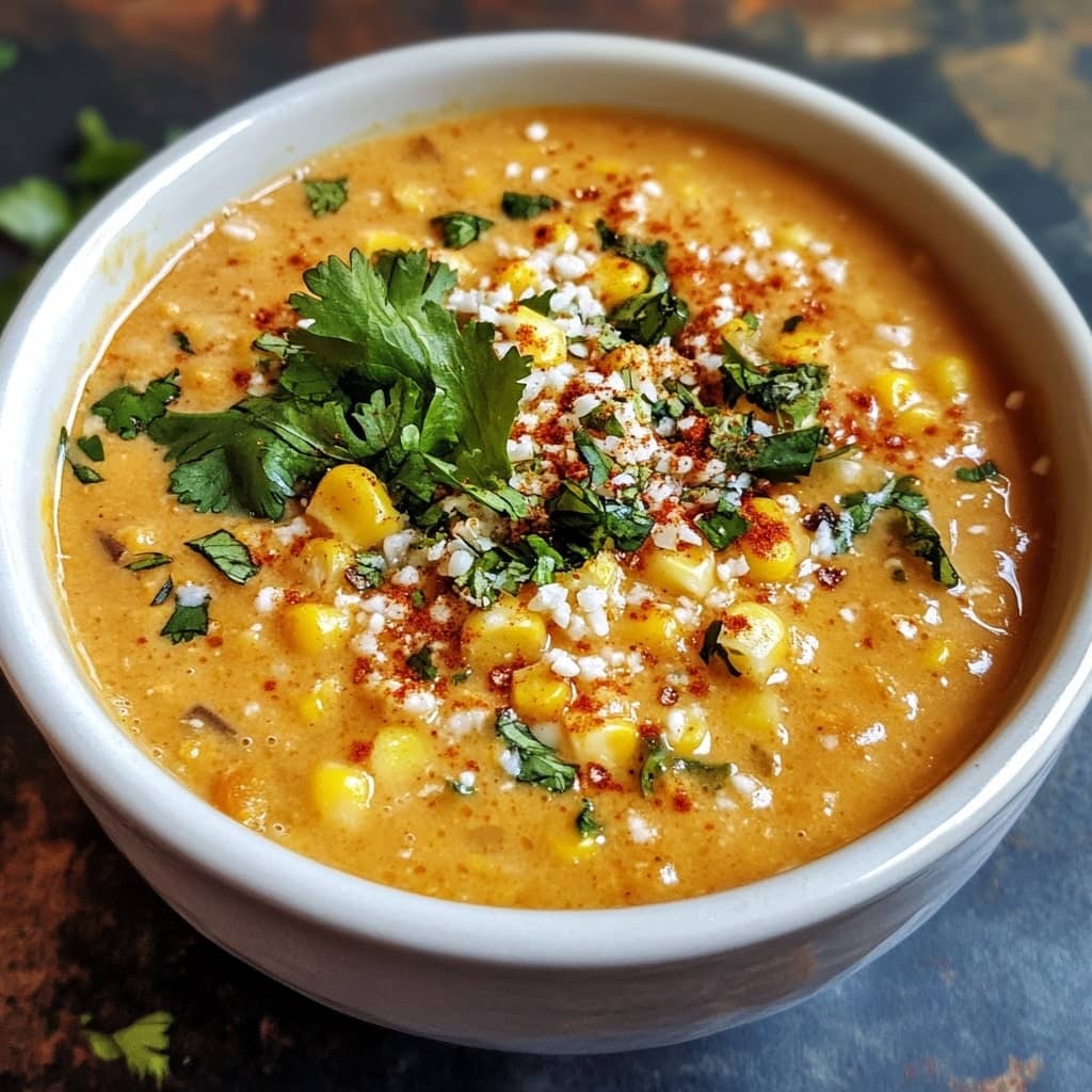 Mexican Street Corn Soup