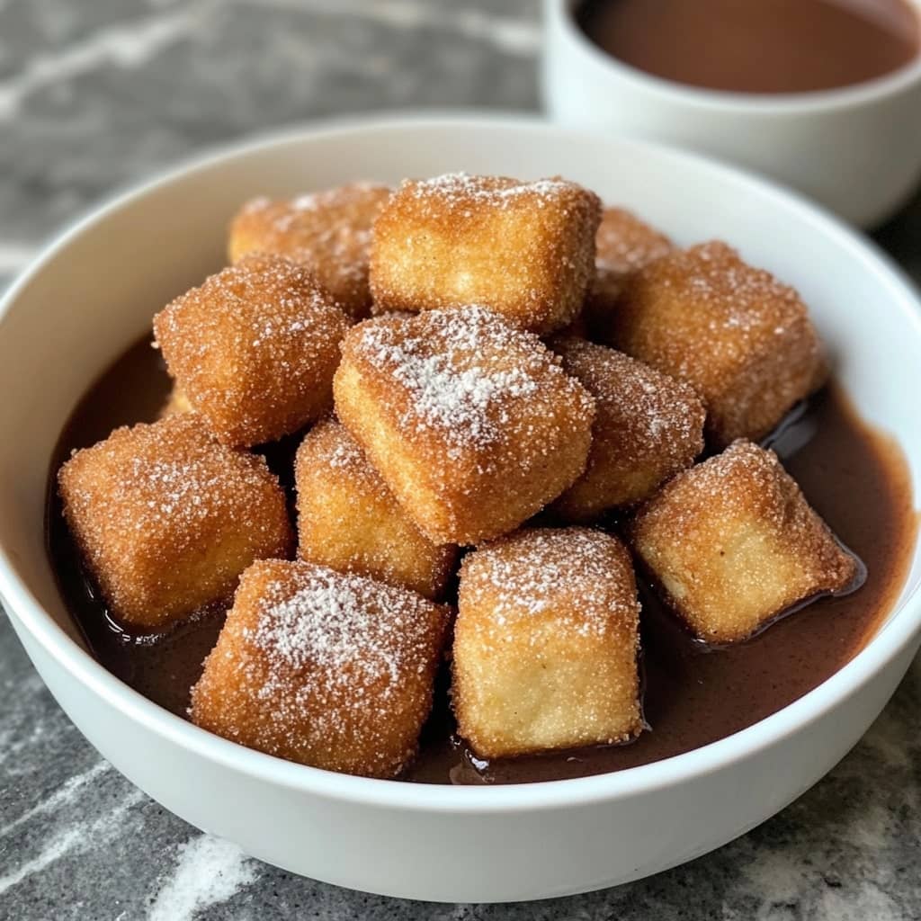 Sweet Air Fryer Churro Bites Recipe