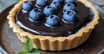 The Original Blueberry Ganache Tart