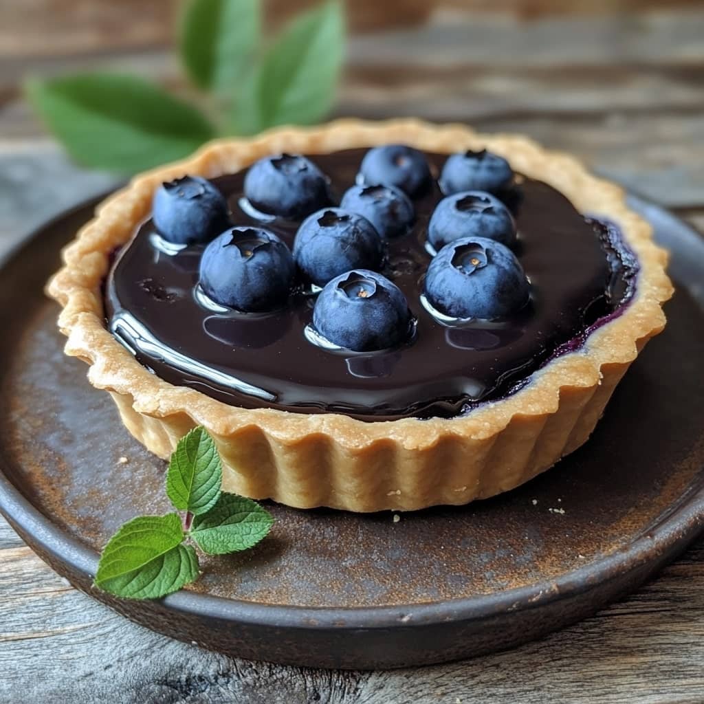 The Original Blueberry Ganache Tart