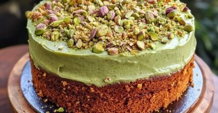 Vanilla Bean Pistachio Cake