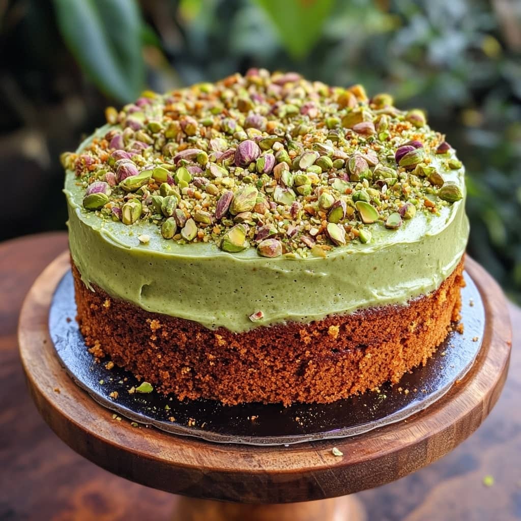 Vanilla Bean Pistachio Cake