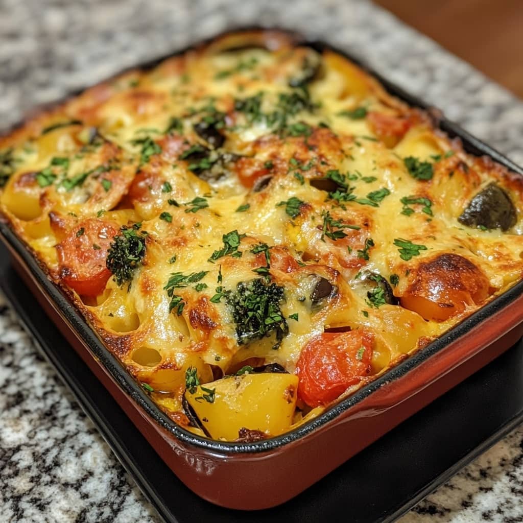 Baked Mediterranean Pasta