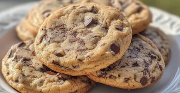 Browned Butter Toffee Chocolate Chip Cookies