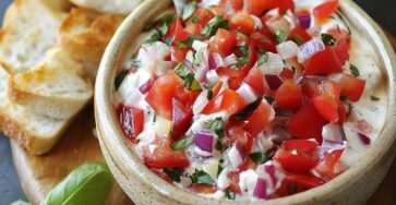 Bruschetta Dip: A Vibrant and Flavorful Appetizer to Delight Your Guests