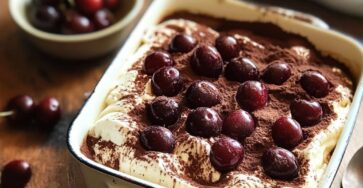 Cherry Amaretto Tiramisu