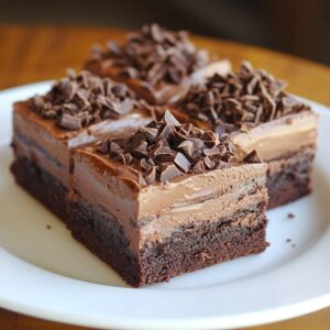 Chocolate Mousse Brownies Recipe