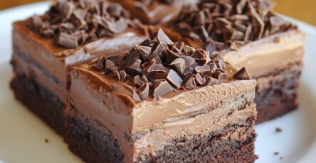 Chocolate Mousse Brownies Recipe