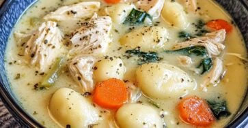 Crockpot Chicken Gnocchi Soup