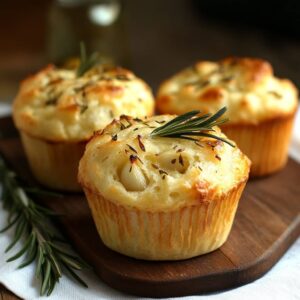 Easy Garlic Rosemary Focaccia Muffins: A Simple Recipe for Maximum Flavor
