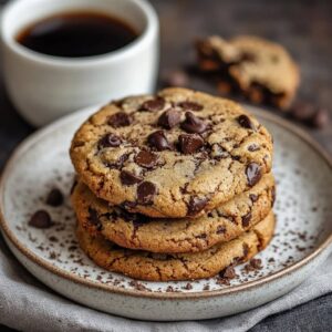 Espresso Chocolate Chip Cookies