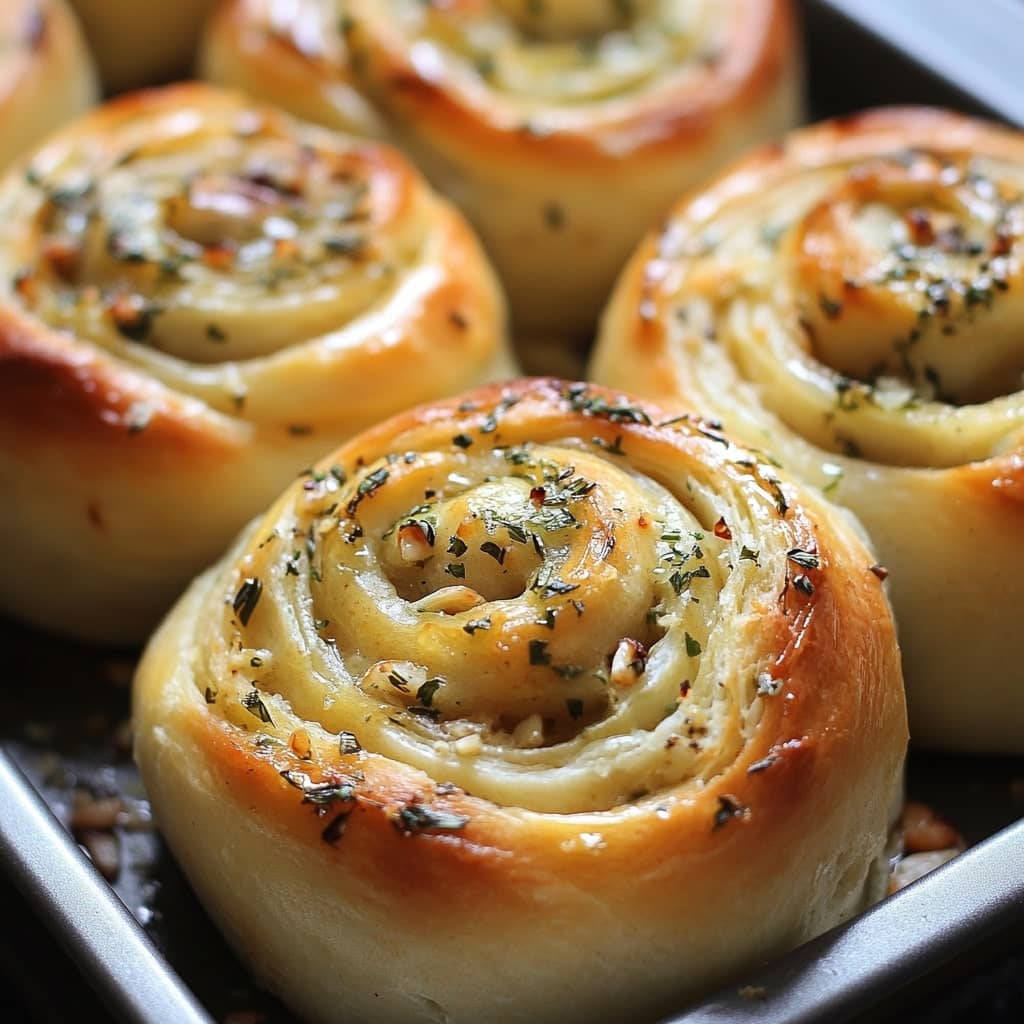 Garlic Swirl Rolls: A Flavorful Delight