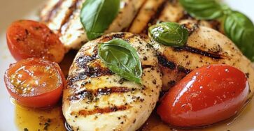 Grilled Chicken Caprese