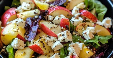 Honeycrisp Apple and Feta Salad
