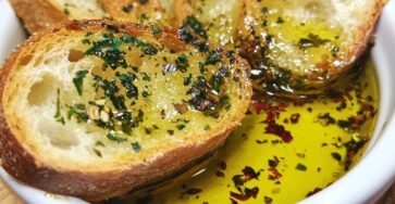 Irresistible Olive Oil Bread Dip