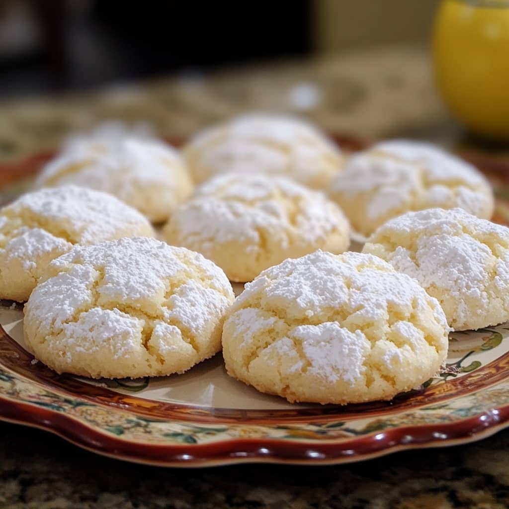 Italian Lemon Drop Cookies
