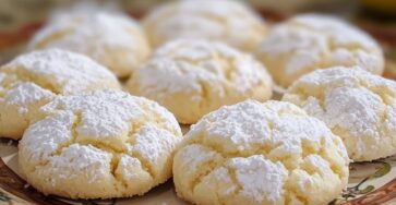 Italian Lemon Drop Cookies