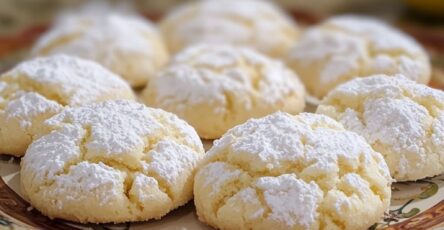 Italian Lemon Drop Cookies