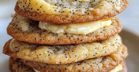Lemon Poppy Seed Cheesecake Cookies
