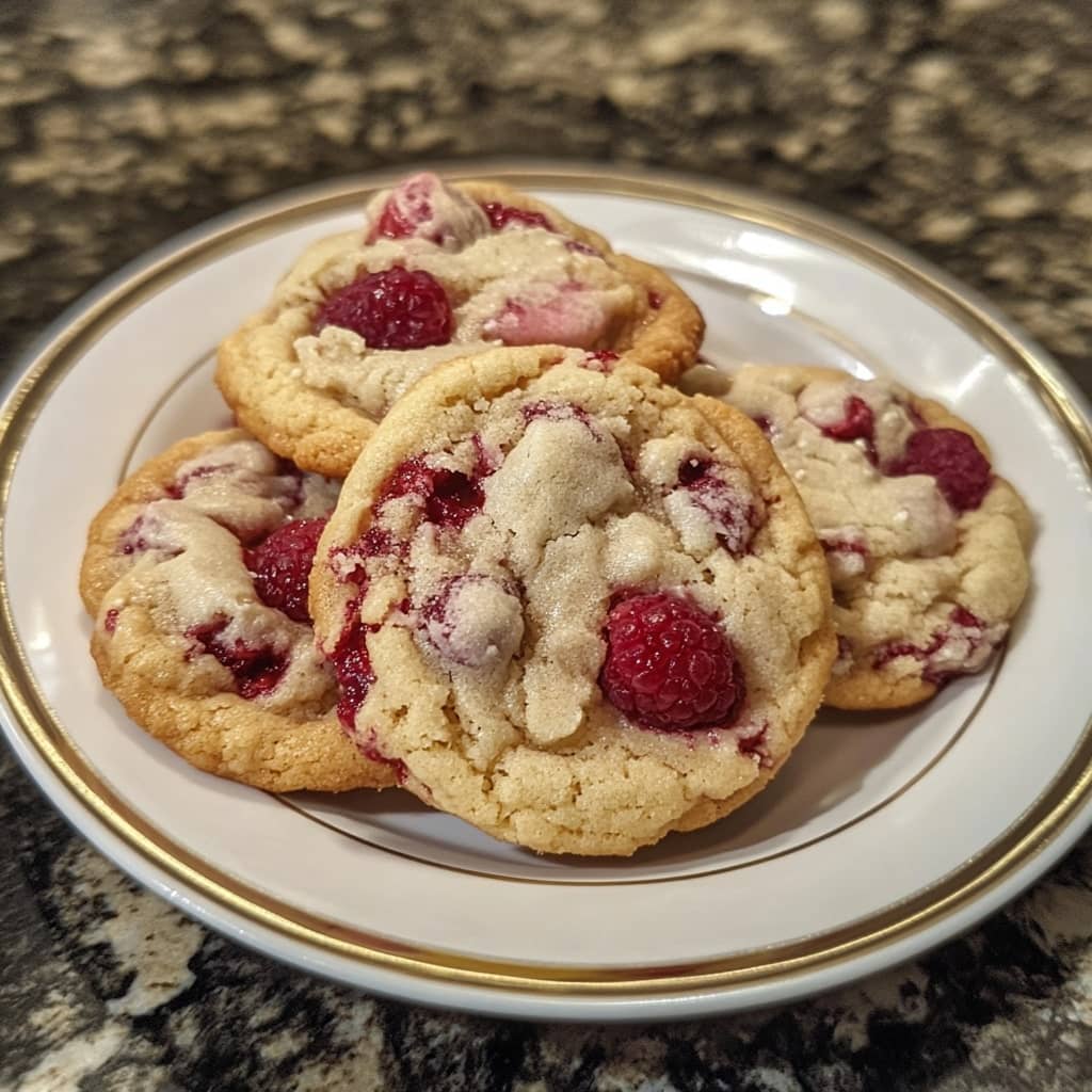 Lemon Raspberry Cookies