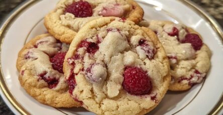 Lemon Raspberry Cookies