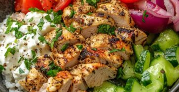Low-Carb & Keto Greek Chicken Bowls