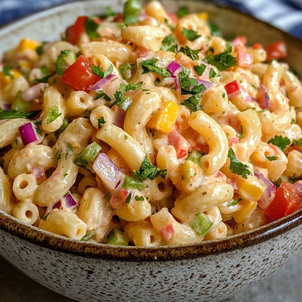Mexican Macaroni Salad Recipe