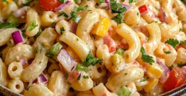 Mexican Macaroni Salad Recipe